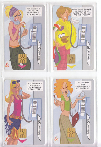 Telecarte phone card - phone,