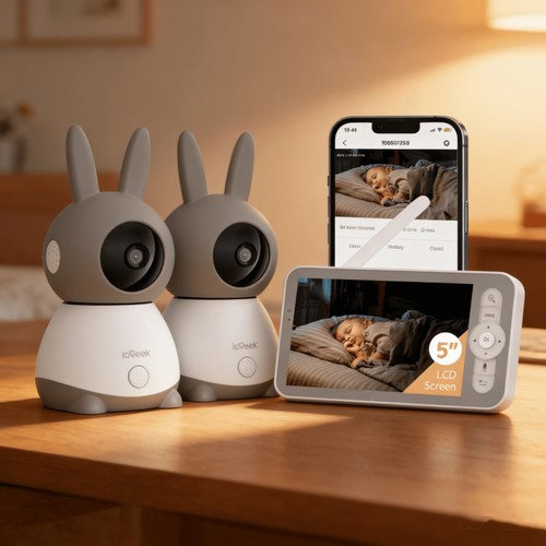 Iegeek babyphone con 2 - iegeek, 2k