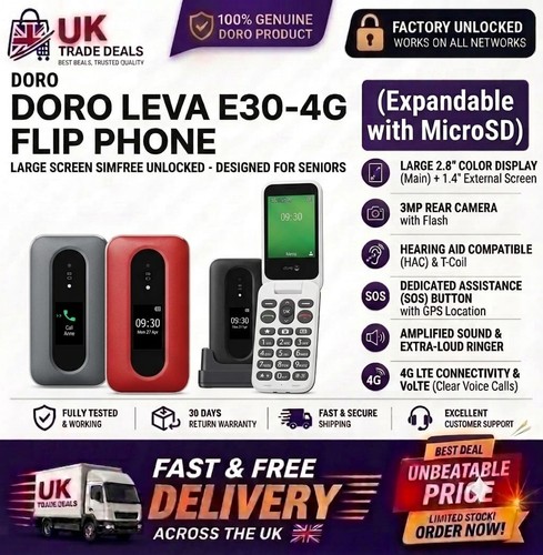 Doro leva e30 telefono a - doro,