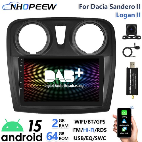 Autoradio dab 2 64gb - autoradio, 9"