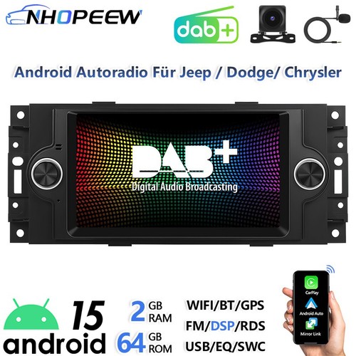 Radio dab carplay - carplay, 2+64