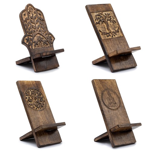 Supporto cellulare in legno - **,